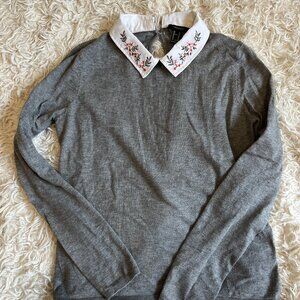 Forever 21 collared sweater